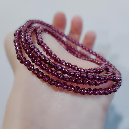 3mm紫牙乌4圈手串 商品图1