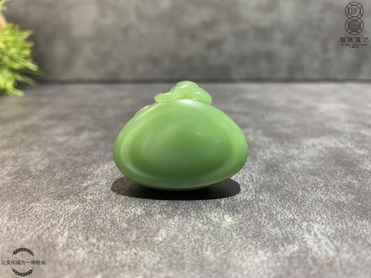 【御珠宫坊】碧玉花鱼挂件 商品图1