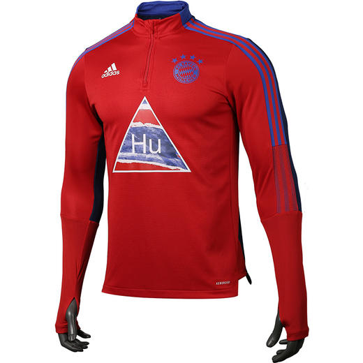 「菲董联名」ADIDAS/阿迪达斯 FCB 拜仁半拉链训练服GK7840 商品图0