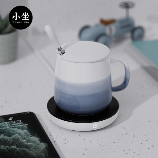 小坐保温杯垫恒温加热器暖暖杯55度恒温热牛奶温奶器水杯保温底座 商品图2