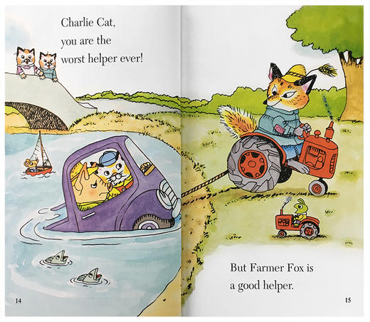 【兰登分级读物】Step into Reading     Richard Scarry     进口图画故事书籍 商品图1