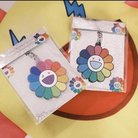 村上隆太阳花钥匙扣