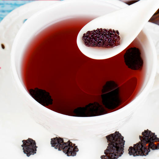 特卖价129饮品冲调保健专场序木堂桑葚茶铁罐80克oumz