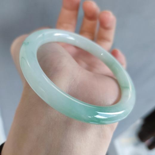 翡翠手镯（圆条） 圈口：51# 商品图1
