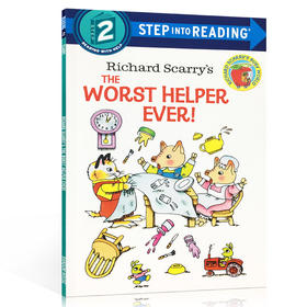 【兰登分级读物】Step into Reading     Richard Scarry     进口图画故事书籍
