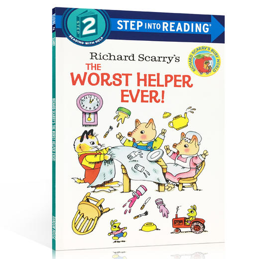 【兰登分级读物】Step into Reading     Richard Scarry     进口图画故事书籍 商品图0