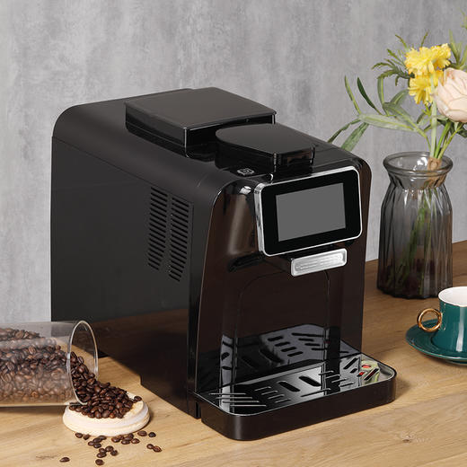 德国ernte全自动咖啡机家用研磨一体机商用办公美式意式奶泡机一体咖啡机 商品图2