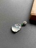 高冰到玻璃种雪花棉厚庄翡翠金蟾18k白金钻石镶嵌 商品缩略图1