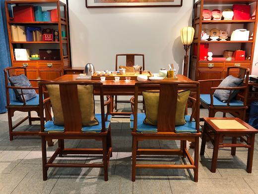 红桥红  家具严选  缅甸花梨（大果紫檀）  【停云•茶室】 商品图1