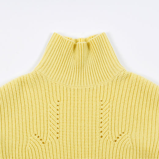 METTE羊绒世家童装高领100%衫羊绒衫2020冬中大童女加厚保暖毛衣 商品图4