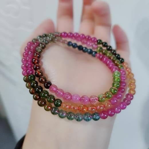 5mm碧玺3圈手串 商品图0