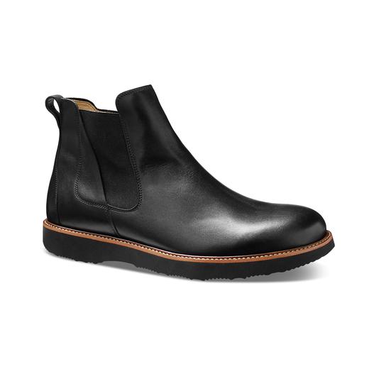 葡萄牙原产手工制作高品质男士切尔西靴黑色m2171(超轻款) - redlake