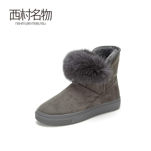 西村名物秋冬新款雪地靴时尚可爱X284S41181 商品图6