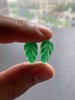 冰种阳绿翡翠叶子 商品缩略图8