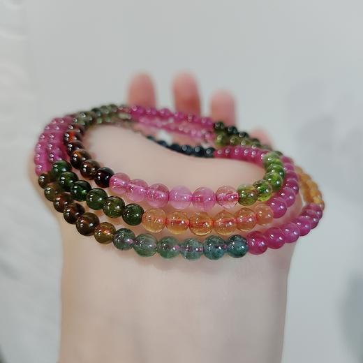 5mm碧玺3圈手串 商品图2