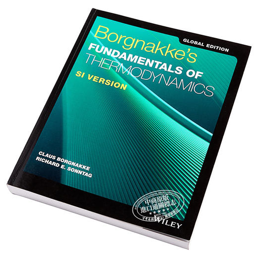 热力学导论 第9版 Borgnakkes Fundamentals  of Thermodynamics, Si Version 英文原版  商品图2