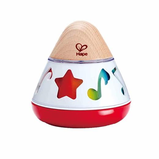 德国hape旋转音符八音盒