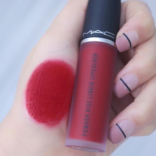 mac新款柔雾唇釉987果酱色