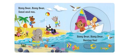 Bizzy Bear 小熊很忙系列 全13册 英文原版 机关操作纸板翻翻书 幼儿英语启蒙必备 商品图9