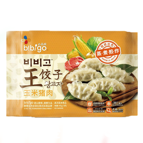 必品阁王饺子玉米猪肉馅490g