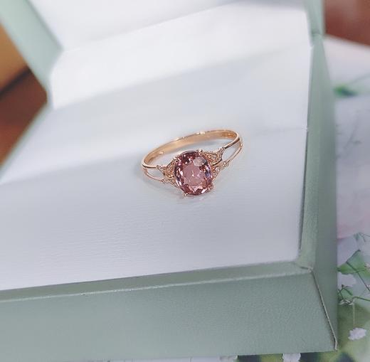 18K镶嵌碧玺戒指 商品图2