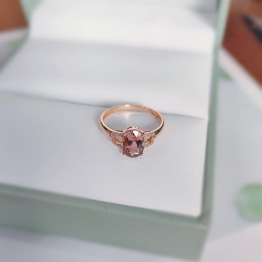 18K镶嵌碧玺戒指 商品图1