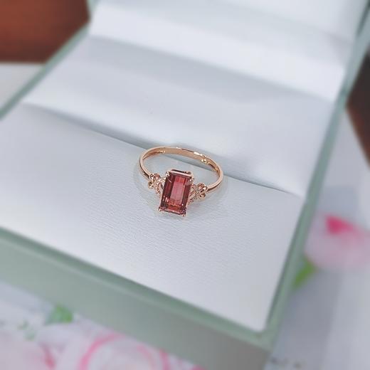 18K镶嵌碧玺戒指 商品图2