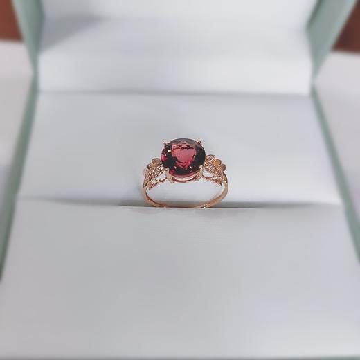 18K镶嵌碧玺戒指 商品图0