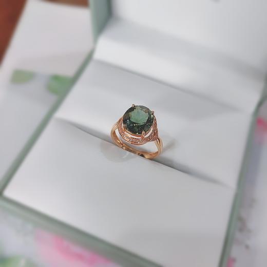18K镶嵌碧玺戒指 商品图2