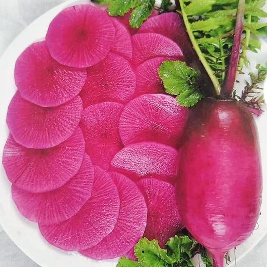 【紫美人萝卜】约5.2斤/箱，甜、脆、鲜，水果萝卜 商品图2