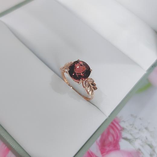 18K镶嵌碧玺戒指 商品图1