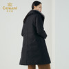 乔万尼秋冬新款重磅鹅绒抗寒保暖貂毛皮草中长款派克服皮草ES4N407 商品缩略图3