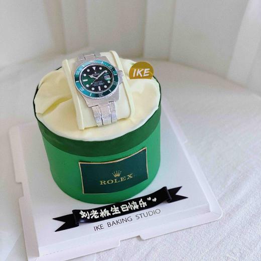 绿水鬼 | 半翻糖奶油蛋糕（银色部分默认改成灰色，能接受再拍哦） 商品图0