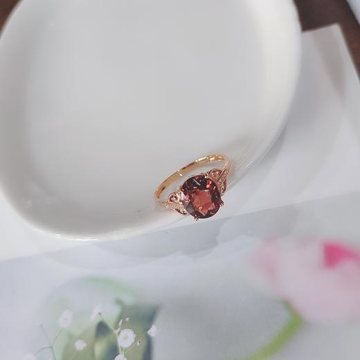 18K镶嵌碧玺戒指 商品图2