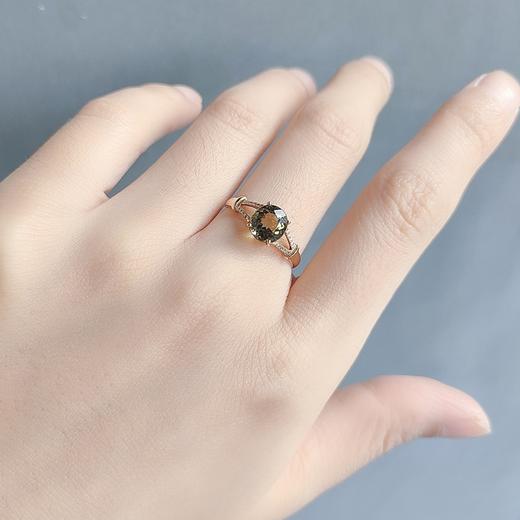 18K镶嵌碧玺戒指 商品图2