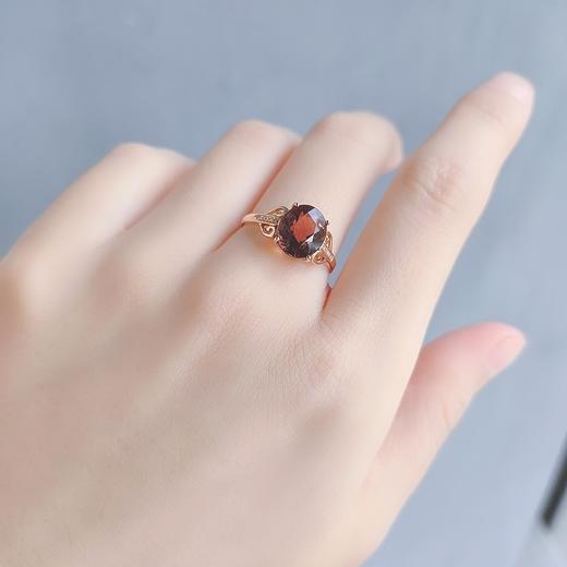 18K镶嵌碧玺戒指 商品图3