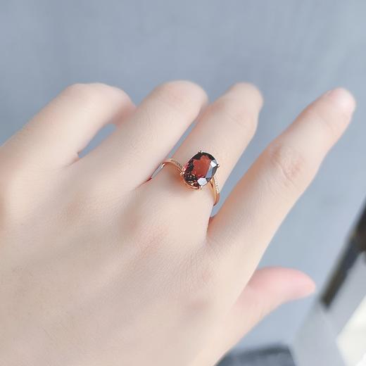 18K镶嵌碧玺戒指 商品图2