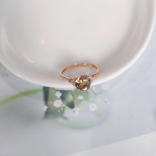 18K镶嵌碧玺戒指 商品图2