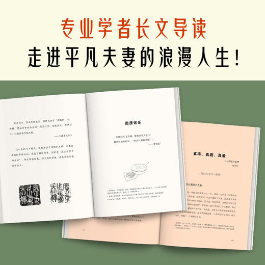 浮生六记（全新注释版！像沈复一样会爱，爱出柴米油盐的浪漫！收录精美插画，文学手册） 商品图6