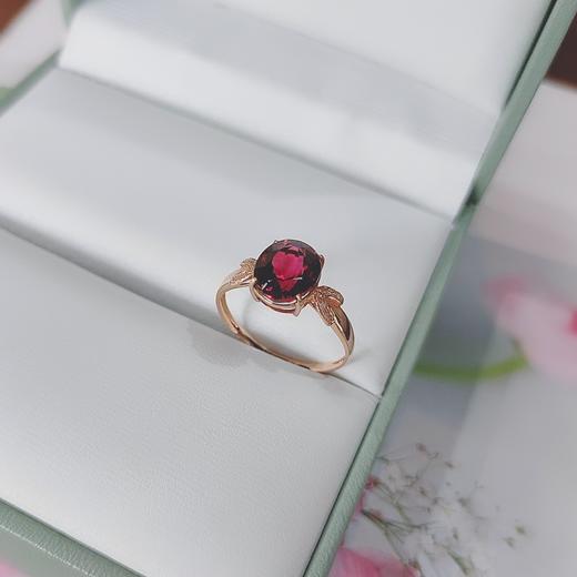 18K镶嵌碧玺戒指 商品图0