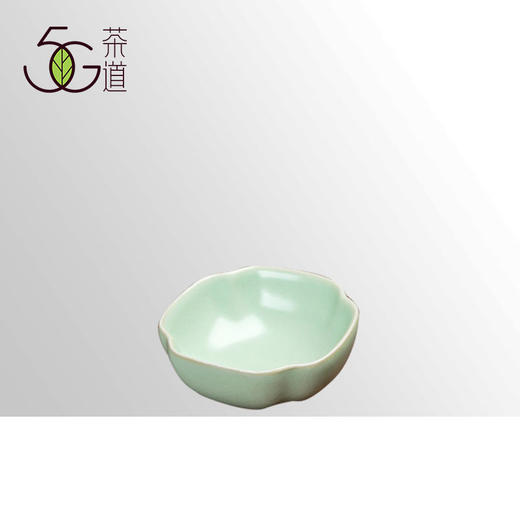 汝窑主人杯 梅子青四方杯 商品图0