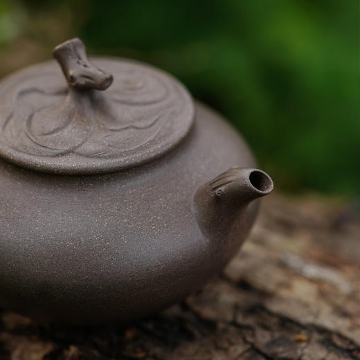 龙德堂陶艺 陈宗宝制 《同气连枝 》 原矿青段 360cc 库存咨询客服 商品图2