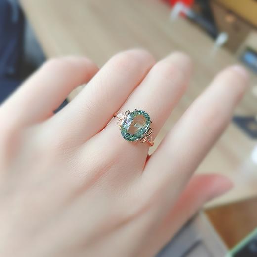 18K镶嵌碧玺戒指 商品图3