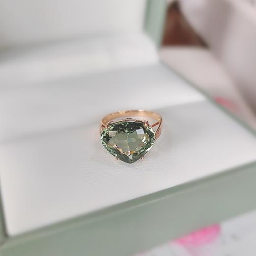 18K镶嵌碧玺戒指 商品图0