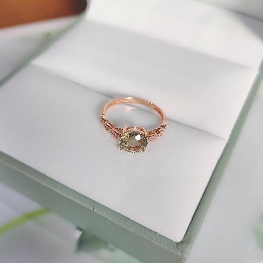 18K镶嵌碧玺戒指 商品图2