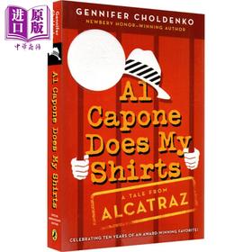 预售 【中商原版】纽伯瑞：卡彭老大帮我洗衬衫 2005纽伯瑞银奖 Al Capone Does My Shirts 儿童获奖文学故事插图小说 英文原版 7-12岁