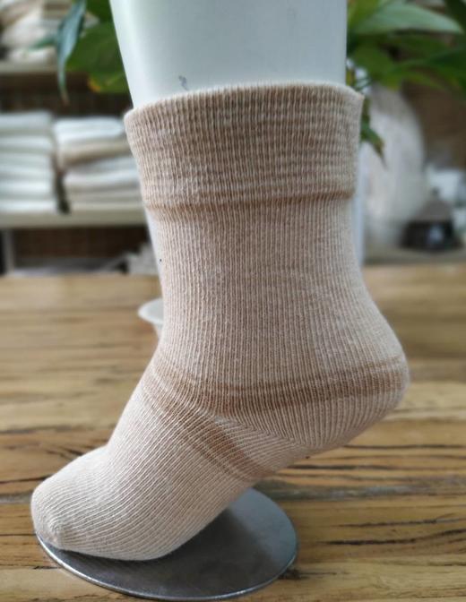 【自营】有机棉拼色宝宝袜（10-12cm） 商品图1