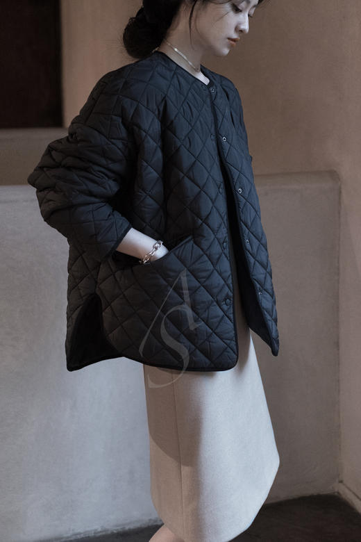 Bevza 豆绿色A字型半裙 商品图3