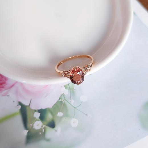 18K镶嵌碧玺戒指 商品图1