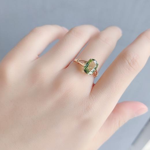 18K镶嵌碧玺戒指 商品图3